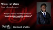 Oluwaseun Olaore - Master of Science - Economics 