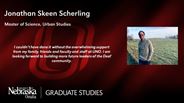 Jonathan Skeen Scherling - Master of Science - Urban Studies 