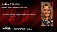 Lindsay R. Schlote - Master of Science - Elementary Education 