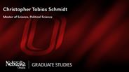 Christopher Tobias Schmidt - Master of Science - Political Science 