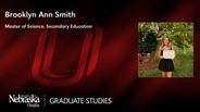 Brooklyn Ann Smith - Master of Science - Secondary Education 