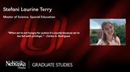 Stefani Laurine Terry - Master of Science - Special Education 