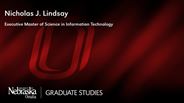 Nicholas J. Lindsay - Executive Master of Science in Information Technology 