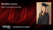 Madeline Larson - Master of Accounting - Accounting 