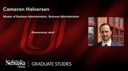 Cameron Halvorsen - Master of Business Administration - Business Administration 