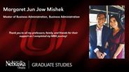 Margaret Jun Jow Mishek - Master of Business Administration - Business Administration 