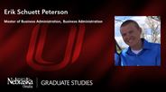 Erik Schuett Peterson - Master of Business Administration - Business Administration 