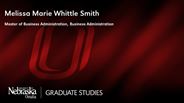 Melissa Marie Whittle Smith - Master of Business Administration - Business Administration 