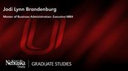 Jodi Lynn Brandenburg - Master of Business Administration: Executive MBA - Business Administration, Executive MBA 