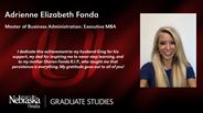 Adrienne Elizabeth Fonda - Master of Business Administration: Executive MBA - Business Administration, Executive MBA 