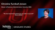 Christine Turnbull Jensen - Master of Business Administration: Executive MBA - Business Administration, Executive MBA 