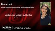 Lida Ayubi - Master of Public Administration - Public Administration 