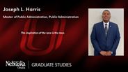Joseph L. Harris - Master of Public Administration - Public Administration 