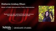 Diahonia Lindsey Olson - Master of Public Administration - Public Administration 