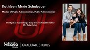 Kathleen Marie Schubauer - Master of Public Administration - Public Administration 