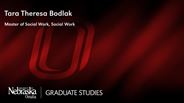 Tara Theresa Bodlak - Master of Social Work - Social Work 