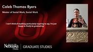 Caleb Thomas Byers - Master of Social Work - Social Work 