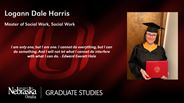 Logann Dale Harris - Master of Social Work - Social Work 