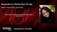 Australia Le-Teisha Ann Hruby - Master of Social Work - Social Work 