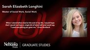 Sarah Elizabeth Longhini - Master of Social Work - Social Work 