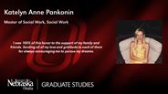 Katelyn Anne Pankonin - Master of Social Work - Social Work 