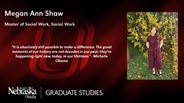 Megan Ann Shaw - Master of Social Work - Social Work 