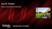 Jasi N. Vasher - Master of Social Work - Social Work 