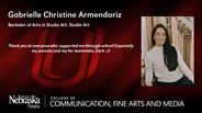 Gabrielle Christine Armendariz - Bachelor of Arts in Studio Art - Studio Art