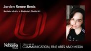 Jorden Renee Benis - Bachelor of Arts in Studio Art - Studio Art