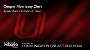 Cooper Morrissey Clark - Bachelor of Arts in Art History - Art History