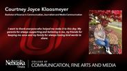 Courtney Joyce Klaasmeyer - Bachelor of Science in Communication - Journalism and Media Communication