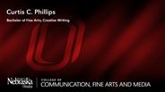 Curtis C. Phillips - Bachelor of Fine Arts - Creative Writing 