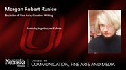 Morgan Robert Runice - Bachelor of Fine Arts - Creative Writing 