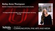 Bailey Anne Thompson - Bachelor of Science in Communication - Communication Studies
