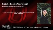 Isabelle Sophia Wostoupal - Bachelor of Arts in Studio Art - Studio Art