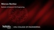 Marcos Benitez - Bachelor of Science in Civil Engineering