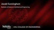 Jacob Cunningham - Bachelor of Science in Architectural Engineering