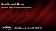 Garrett Joseph Giesler - Bachelor of Science in Construction Management