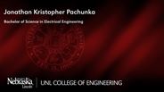 Jonathan Kristopher Pachunka - Bachelor of Science in Electrical Engineering
