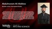 Abdulmonem Ali Alabbas - Bachelor of Arts - International Studies