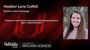Heather Larie Coffelt - Bachelor of Arts - Psychology