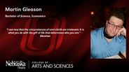Martin Gleason - Bachelor of Science - Economics