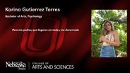 Karina Gutierrez Torres - Bachelor of Arts - Psychology