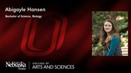 Abigayle Hansen - Bachelor of Science - Biology