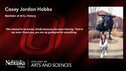 Casey Jordan Hobbs - Bachelor of Arts - History