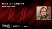 Nicole Lindsay Howard - Bachelor of Arts - English
