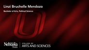 Linzi Bruchelle Mendoza - Bachelor of Arts - Political Science