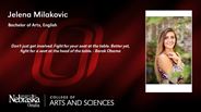Jelena Milakovic - Bachelor of Arts - English