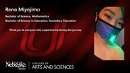 Rena Miyajima - Bachelor of Science - Mathematics - Bachelor of Science in Education - Secondary Education