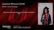 Jasmine Winscot Smith - Bachelor of Arts - Psychology